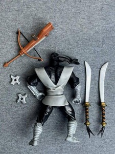 lot 95 image: 2002 Playmates Mirage Studios TMNT Foot Soldier Action Figure