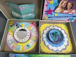lot 121 image: Vintage Board Game Lot including Pretty Pretty Princess, Pocahontas, and More