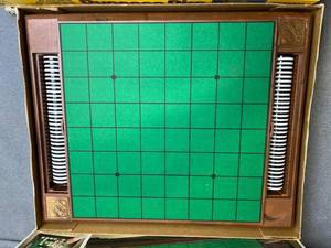 lot 131 image: Vintage Family Board Games including 1977 Dungeon Dice, Tournament Othello, and 1982 Strat-O-Matic Pro Football