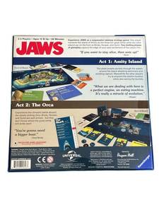 lot 135 image: Jaws The Board Game Ravensburger 2019 (New Sealed)