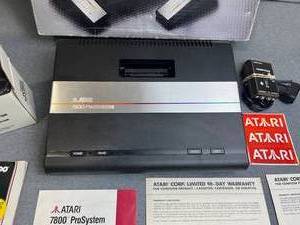 lot 152 image: ATARI 7800 ProSystem Video Game System (Clean, No Controllers or Games)
