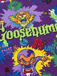 lot 179 image: Goosebumps Twin Size Flat Sheet in Used Condition