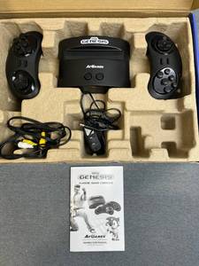 lot 237 image: SEGA Genesis Classic Game Console Collectors Edition in Clean Working Condition