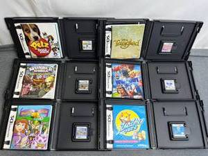 lot 250 image: Nintendo DS E Games including Tangled, Wipeout, Wonder World Amusement Park, and More