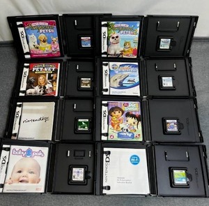 lot 258 image: Nintendo DS E Games including Paws & Claws, Nintendogs, Baby Pals, and More