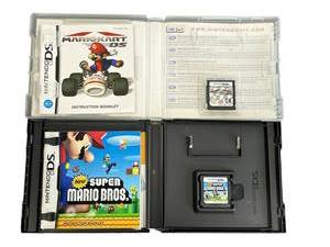 lot 263 image: Nintendo DS Mario Kart DS and Super Mario Bros Video Games