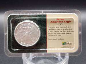 2005 American Silver Eagle US Mint Walking Liberty Coin 1oz .999 fine
