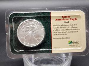 2005 Silver American Eagle US Mint Walking Liberty Coin 1oz .999 fine