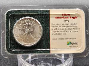 1995 American Silver Eagle US Mint Walking Liberty Coin 1oz .999 fine