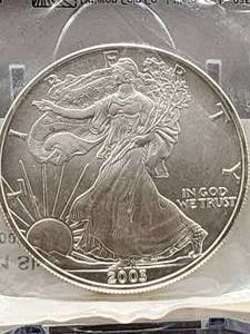 2003 American Silver Eagle US Mint Walking Liberty Coin 1oz .999 fine