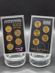 (2) U.S. Mint Statehood Quarter Coin Sets