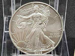 2009 American Silver Eagle US Mint Walking Liberty Coin 1oz .999 fine