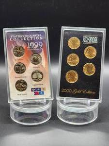 (2) U.S. Mint Statehood Quarter Coin Sets