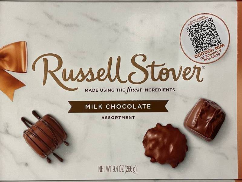 lot 17 image: Russell Stover Milk Chocolate Assortment - 3 Boxes (9.4 oz each)