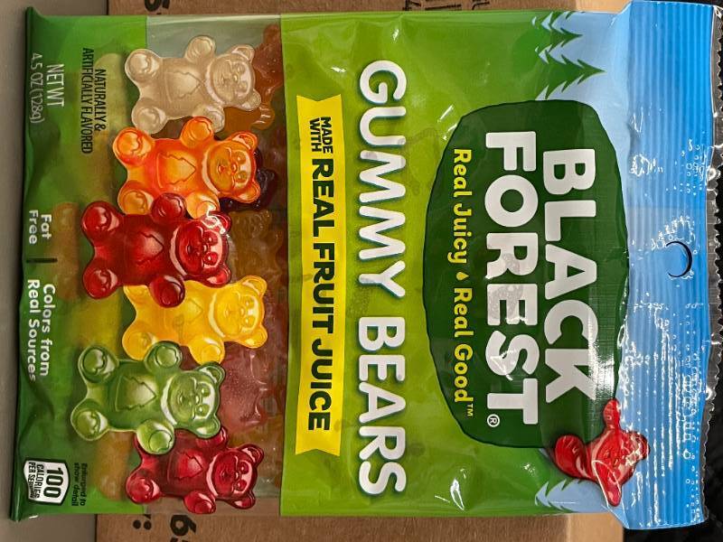 lot 53 image: Black Forest Gummy Bears 12-Pack, 4.5 oz Bags