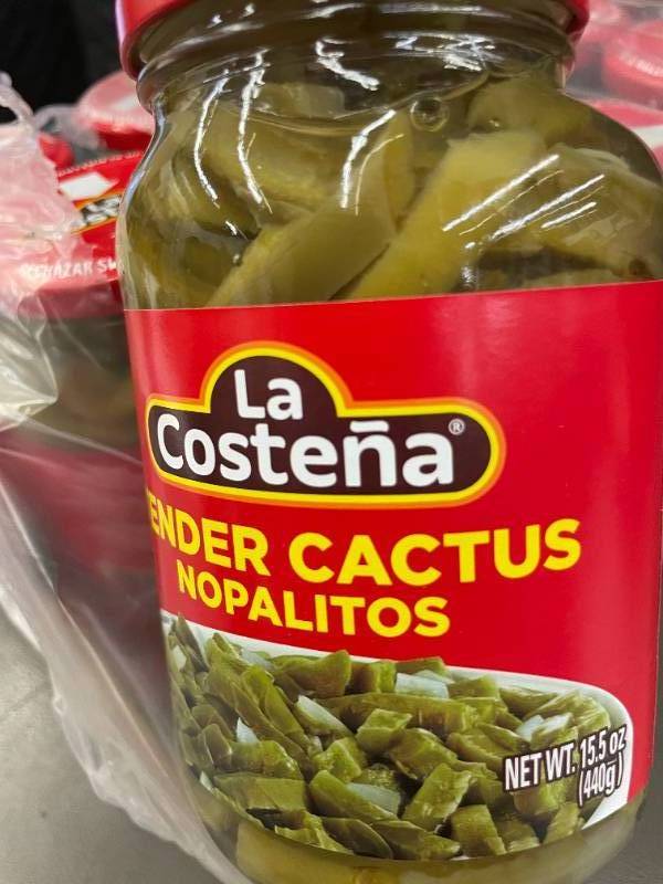 lot 392 image: La Costea Tender Cactus Nopalitos 12 Pack