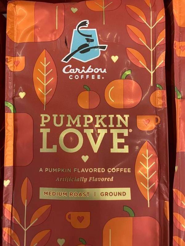 lot 465 image: Special 6 Bags Caribou Pumpkin Love Coffee Ground