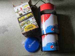 lot 48 image: Pepsi Advertisement Kan-Jam Frisbee...