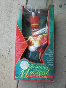 lot 78 image: Christmas Magic musical Toy Soldier...