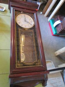lot 93 image: Wood Framed Portsmouth Wall hung Pe...