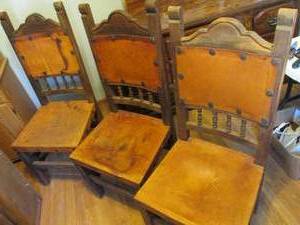 lot 120 image: Set of (3) Wood Framed Royalty-feel...