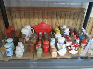lot 132 image: Variety of Styles Collectible salt ...