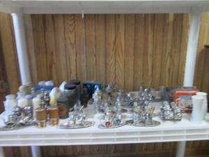 lot 136 image: Variety of Styles Collectible salt ...