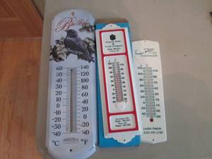lot 146 image: Lot of assorted outdoor Thermometer...