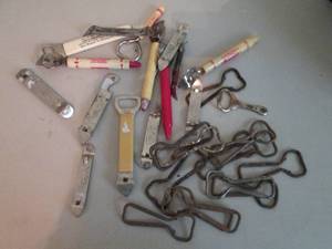 lot 147 image: Pile of Vintage can openers...