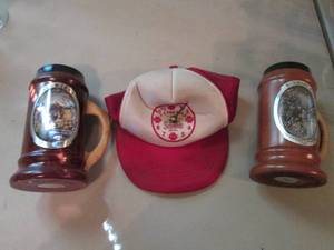 lot 155 image: Schmidts Snow globe style tankard ...