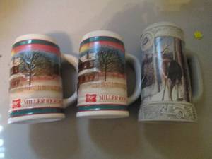 lot 183 image: (3) Assorted Miller Holiday collect...