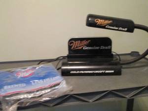 lot 190 image: Miller Genuine Draft Gooseneck desk...