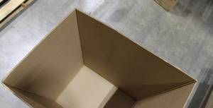 lot 35 image: 11 X 28 X 57.5 Card Board Box Approx. 130 Boxes