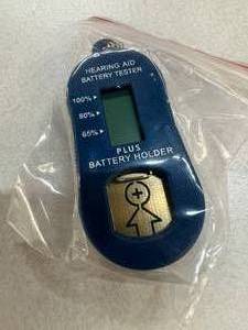 lot 22 image: Lot of NEW Hearing Aid Battery Testers Plus Battery Holders