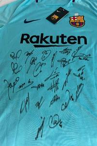 lot 6 image: Lionel Messi FCB Soccer Team Signed Jersey with COA