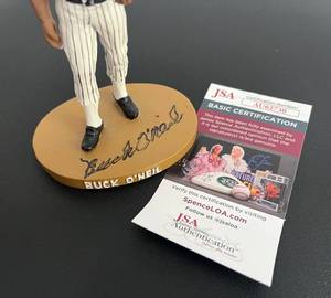 lot 19 image: Buck ONeil Signed Limited Edition 4471000 Heartland Collectibles Figure with JSA COA