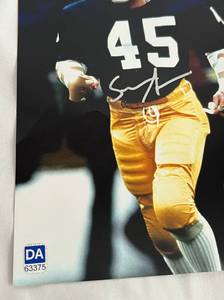 lot 23 image: Sean Astin Signed 8x10 Photo with COA Rudy University of Notre Dame Football