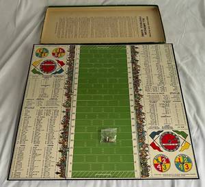 lot 30 image: Vintage 1935 All-American Football Game By National Games Co. - Board, Box, and Accessories
