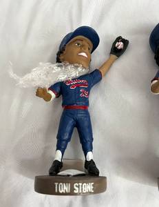 lot 32 image: 2 Toni Stone Baseball Bobbleheads - New in Box