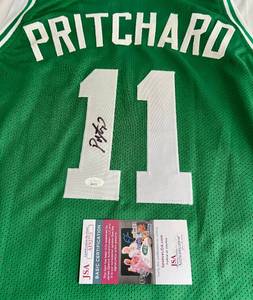 lot 16A image: Payton Pritchard Signed Boston Celtics Jersey with JSA COA - Size XL