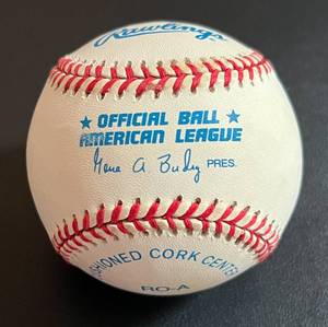 lot 4 image: Joe DiMaggio Signed and Inscribed HOF 55 Rawlings OALB Budig Baseball Auto
