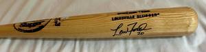 lot 34B image: Lew Ford Signed Bat with MLB COA - Louisville Slugger 125 Genuine Minnesota Twins Baseball