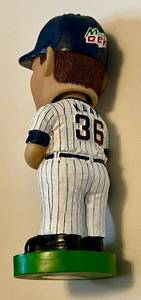 lot 14B image: Jim Kaat Bobblehead Mountain Dew Green Base SGA Minnesota Twins Baseball