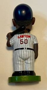 lot 19B image: Matt Lawton Green Base Bobblehead Minnesota Twins Baseball