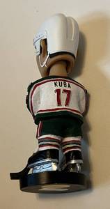 lot 22B image: Filip Kuba Bobblehead Minnesota Wild Hockey