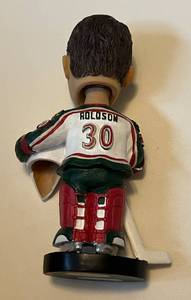 lot 24B image: Dwayne Roloson Minnesota Wild Hockey Bobblehead