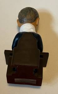 lot 27B image: Tom Hamilton Voice of the Indians Bobblehead Cleveland Indians Baseball