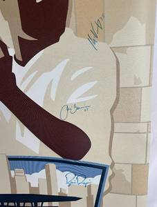 lot 10C image: 2014 MLB All-Star Game Stadium Sign - Signed by 6 Minnesota Twins - Brian Dozier, Jose Berrios, Kenny Vargas, Kurt Suzuki, Trevor May, and Glen Perkins