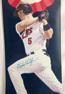 lot 12C image: Michael Cuddyer Signed Target Field Stadium Sign - Minnesota Twins Baseball