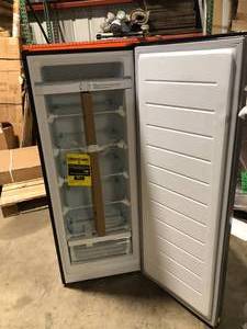 Vissani 7 cu. ft. Convertible Upright FreezerRefrigerator in Stainless Steel Garage Ready  Customer Returns See Pictures